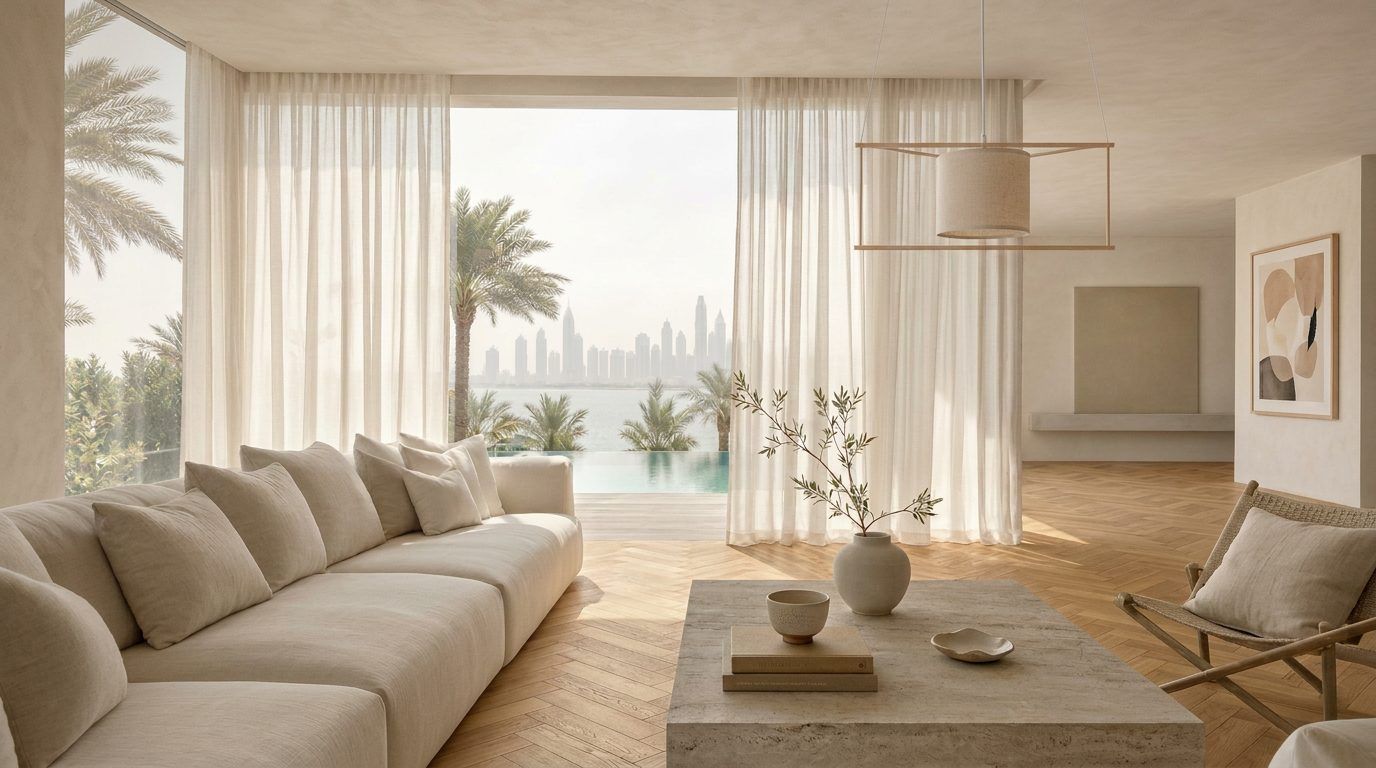 Sunlit holiday villa